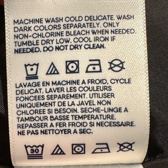 Lands End Women’s Large 14/16 Black Quilted Full Zip Polyester Vest - Picture 7 of 9